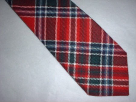 MacBean Tie - Edinburgh Castle Scottish Imports