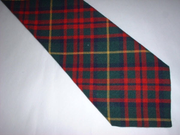 macintosh tartan tie