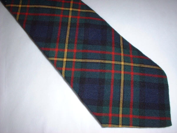 Maclaren Tie - Edinburgh Castle Scottish Imports