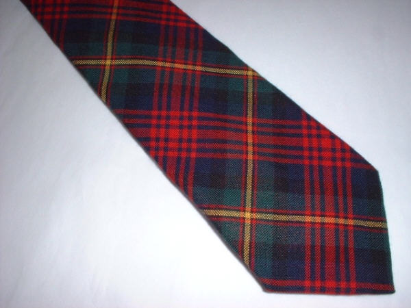 MacLennan Tie - Edinburgh Castle Scottish Imports