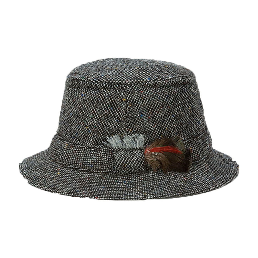 Hanna Irish Tweed Walking Hat, Size: Medium, Gray