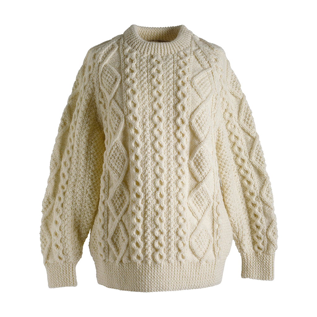 Hand Knit Sweater - Edinburgh Castle Scottish Imports