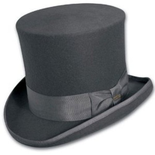 Tie-Dye Style Mad Hatter Felt Top Hat Costume Accessory 